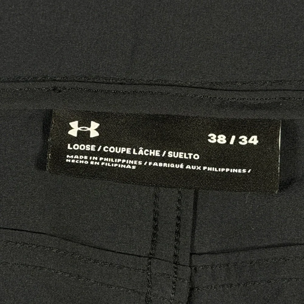 Under Armour Mens Enduro Tactical Pants Black 38x34 Loose Fit 1348667-001